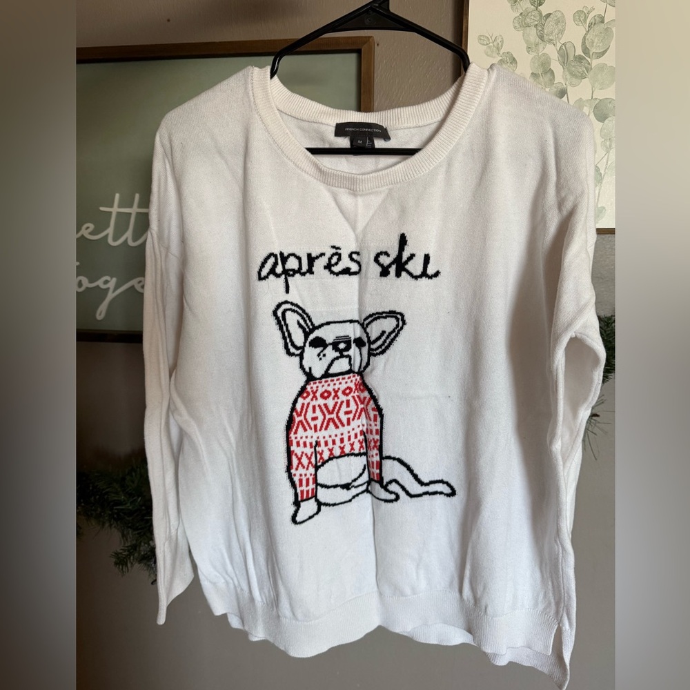 French connection Apres Ski sweater size medium